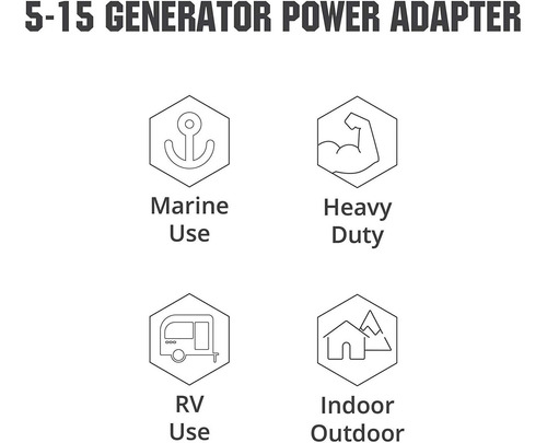 Nematech L14-30r - Generador De 15 Amp 5-15p Para Interrupto