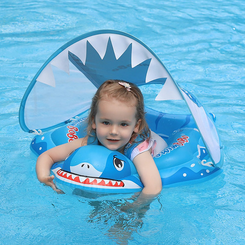 Flotador Bebe 3 Meses - 6 Años Salvavidas Inflable, Tiburón