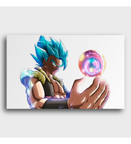 Imagen 2 de 3 de Cuadros Decorativos Con Luz Retroiluminados/ Dragon Ball Z