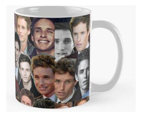 Taza X4 Collage De Eddie Redmayne Calidad Premium