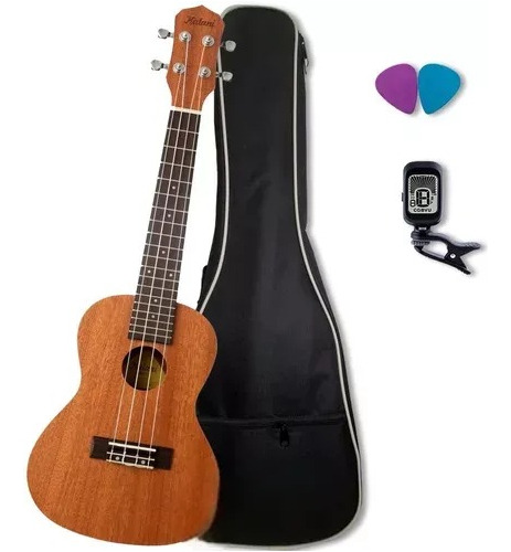 Ukulele Kalani Concert 24 Kal 220cs Tribes Series Na Kit