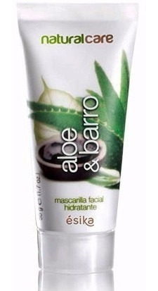 Mascarilla Facial Hidratante Natural Care Aloe Barro Esika