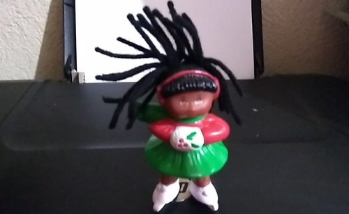 1992 Oaa Cabbage Patch Kids Black Hair Figure 10 Cms