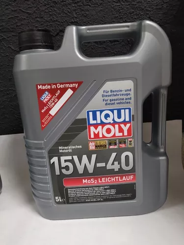 LIQUI MOLY MOS2 LEICHTLAUF 15W40 - Aceite de Motor