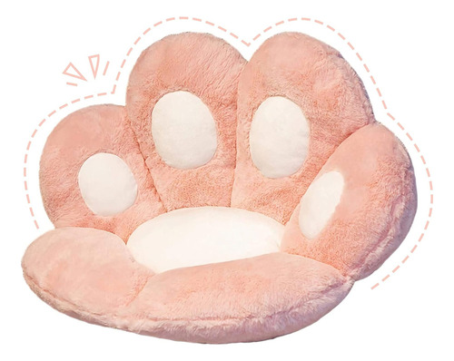 Cojín De Suelo Bear Claw Pillow Con Forma De Tatami, Coj [u]