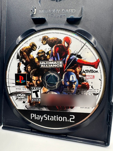 Marvel Ultimate Alliance - Ps2 (Reacondicionado)