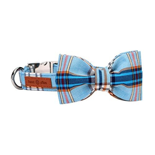 Boy Dog Collar With Bowtie, Comfortable Adjustable Cute...