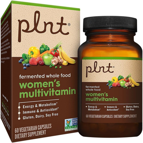 Plnt Multivitaminico Fermentado Para Mujeres (60 Capsulas Ve