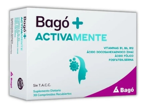 Suplemento Bagó Activamente Vitamina B Dha X 30 U