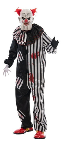 Disfraz De Payaso Feo Para Halloween Atrezzo Y Vestuario