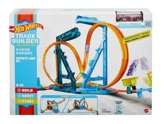 Hot Wheels Track Builder Kit De Looping Infinito Bunny Toys