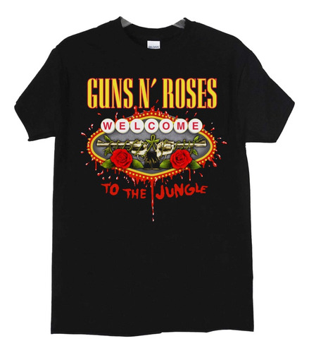 Polera Guns N Roses Welcome To The Jungle Rock Abominatron