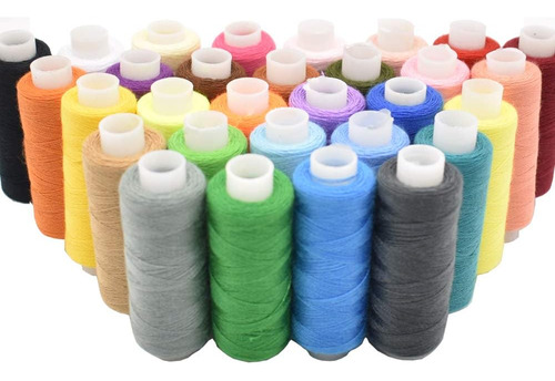 Hilo De Coser 30 Colores Maquina Industrial De Coser Y Cost