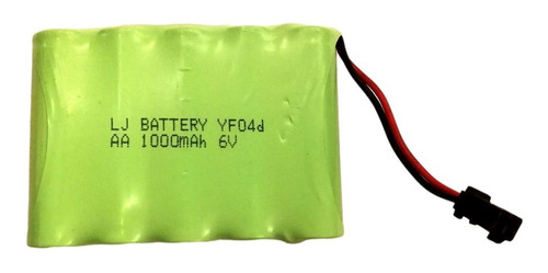Imagen 1 de 2 de Bateria 6 Volt 1000 Mah, Repuesto Crawler 1/14  Bestoys