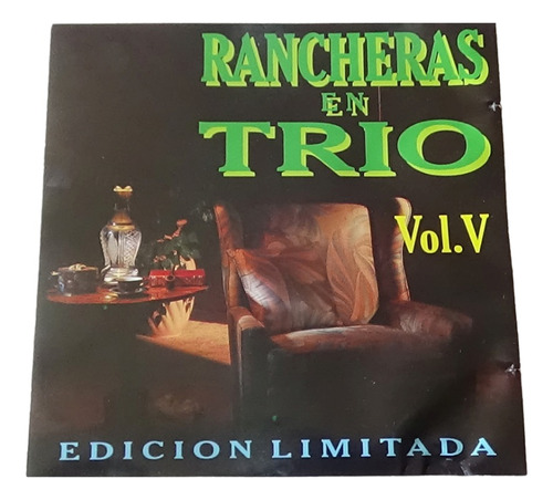 Vol. 5 Rancheras En Trio Cd Disco Compacto 1995 Orfeon 