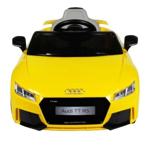 Carro a bateria para crianças Bel Audi TT RS Brink  cor amarelo 110V/220V