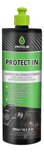 Protect In Protetor De Plásticos Internos 500ml - Protelim