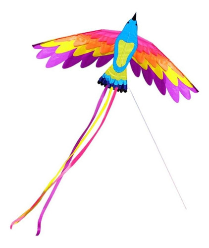 Phoenix 3d Loro Animal Cometas Pájaro Fácil Volando En El .