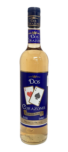 Licor Con Agave Dos Corazones 1l.