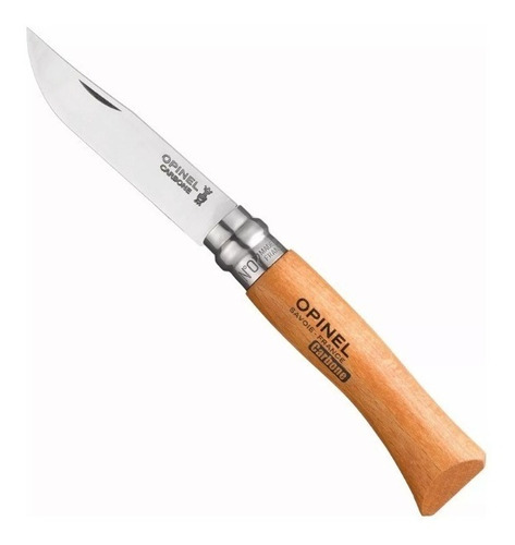 Cortapluma Navaja Opinel 8 Cm Carbono- Francia