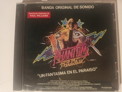 Banda Original De Sonido Un Fantasma En El Paraiso Cd(usado)