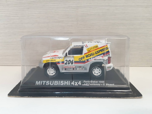 Camioneta Coleccion Mitsubishi Montero 4x4 Rally Dakar 199 