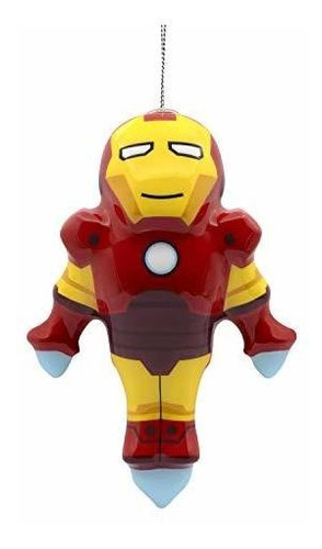 Sello Adornos De Navidad, Marvel Iron Man Decoupage Ornament