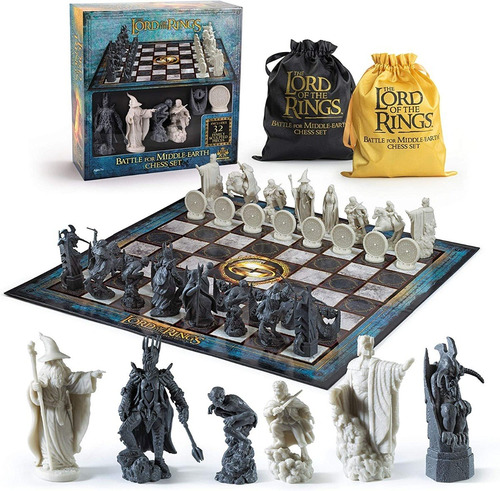 Juego Ajedrez El Señor De Los Anillos Chess Set