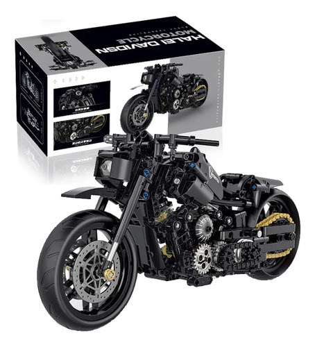 Harley Davidson Blocos De Montar 586 Peças