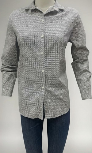 Camisa Dama Entallada Elastizada Estampado Exclusivo Nueva!!