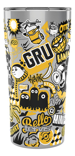 Tervis Vaso Aislado De Triple Walled Minions Con Calcomanias