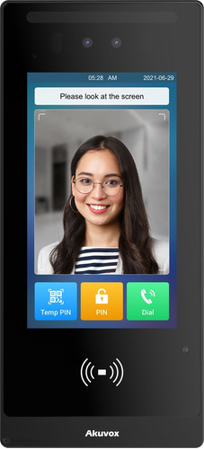 Portero Visor Con Reconocimiento Facial Akuvox E18c