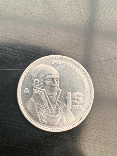 Moneda De 1$ Peso De Jose Maria Morelos