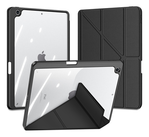 Capa Case Dux Magi Anti Impacto Para iPad 9 (10,2) Cor Black