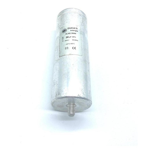 Capacitor Ppm 30uf 450vca 45x134mm M8 16.42.3044 (semi-novo)