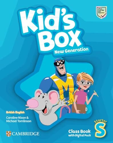 Libro Kid's Box New Generation Starter Class Book With Digit