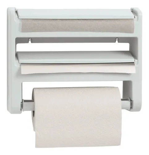 Portarrollos Triple Blanco 36 X 9 X 28 Cms Rimax