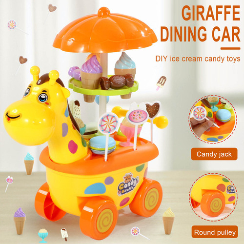 Carrito De Helado Yihui Para Niños, Hogar Familiar, 40 Unida
