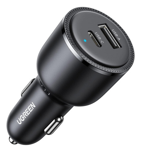 Cargador Ugreen Para Auto 2 En 1 Usb-a + Usb-c De Hasta 63 W