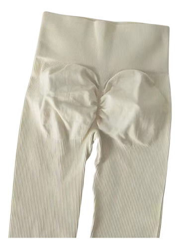 Calza Deportiva Acanalada Push Up Premium Mujer
