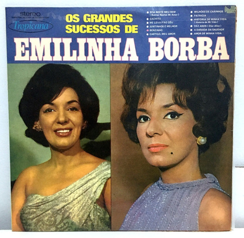 Lp Os Grandes Sucessos De Emilinha Borba