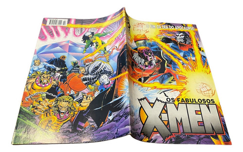 Revista Hq Gibi Os Fabulosos X-men Nº 22 Editora Abril Jovem Excelente Estado - Raridade Dos Anos 90 (Usado)