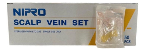 Mariposa Scalp Vein Set Nipro 20g X 3/4 (50 Unidades)