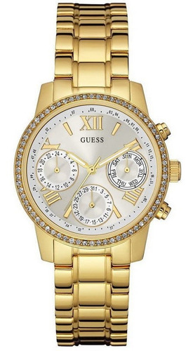 Relógio Guess Feminino Dourado 92535lpgsda4 W0623l3
