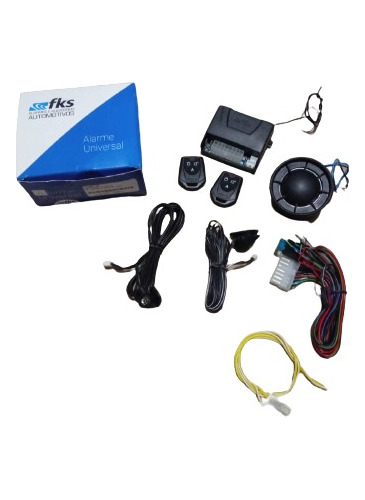 Alarme Automotivo Fks Fk902 Sb Plus C/ 2 Controles + Funções