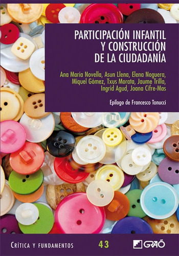 Libro: Participación Infantil Y Construcción De La Ciudadaní