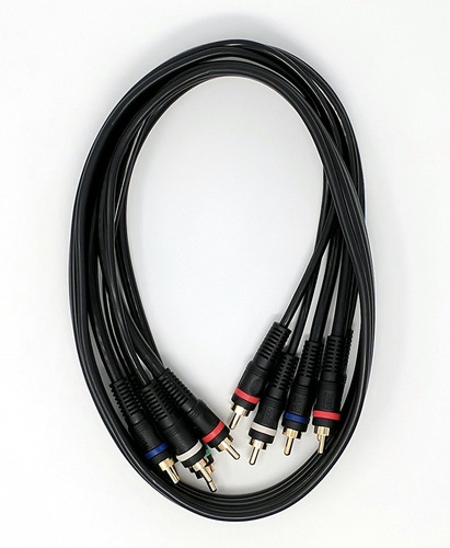 Riteav - Cable De Video Componente De 3 Pies Y Audio Rca Du.