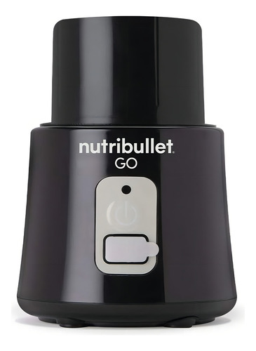 Licuadora portátil Nutribullet Go 384.455 mL con USB negra - Incluye 6 accesorios