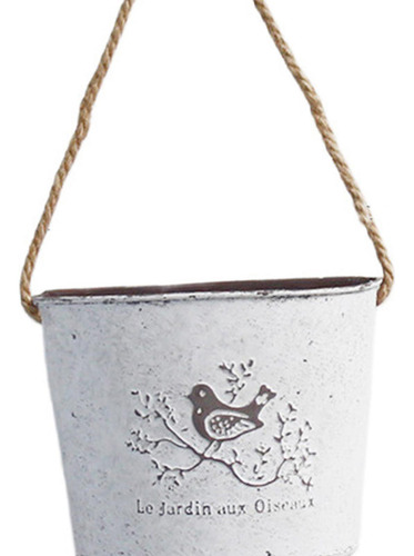 Cesta Colgante De Hierro, Maceta, Soporte Para Plantas, Para