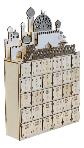 Calendario De Adviento De Ramadán Led, Decoración De Eid